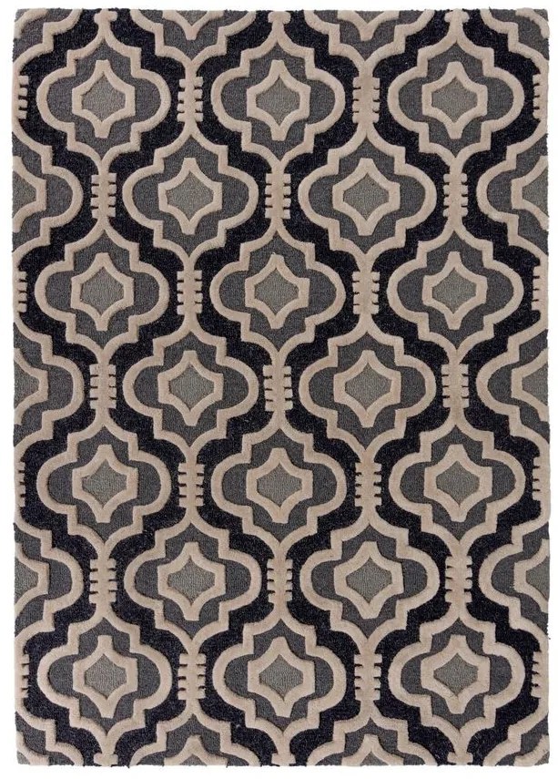 Flair Rugs koberce Kusový koberec Moorish Amira Grey - 120x170 cm