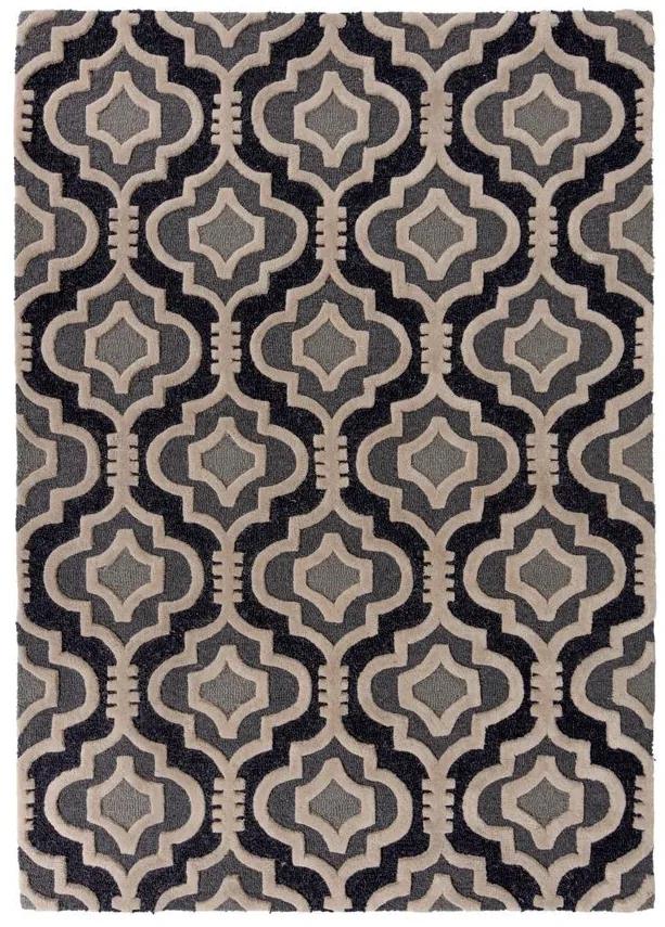 Flair Rugs koberce Kusový koberec Moorish Amira Grey - 200x290 cm