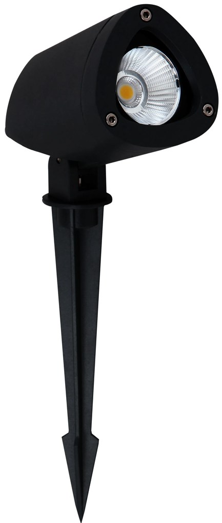 Nova Luce Reflektor INSIDE SPIKES BLACK 4 IP 65, 7 W
