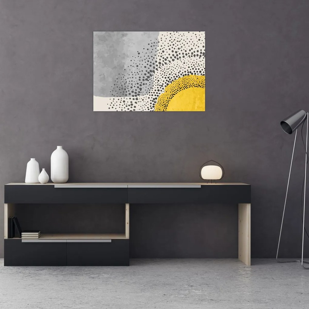 Obraz - Abstraktná maľba pláže N⁰3 (70x50 cm)