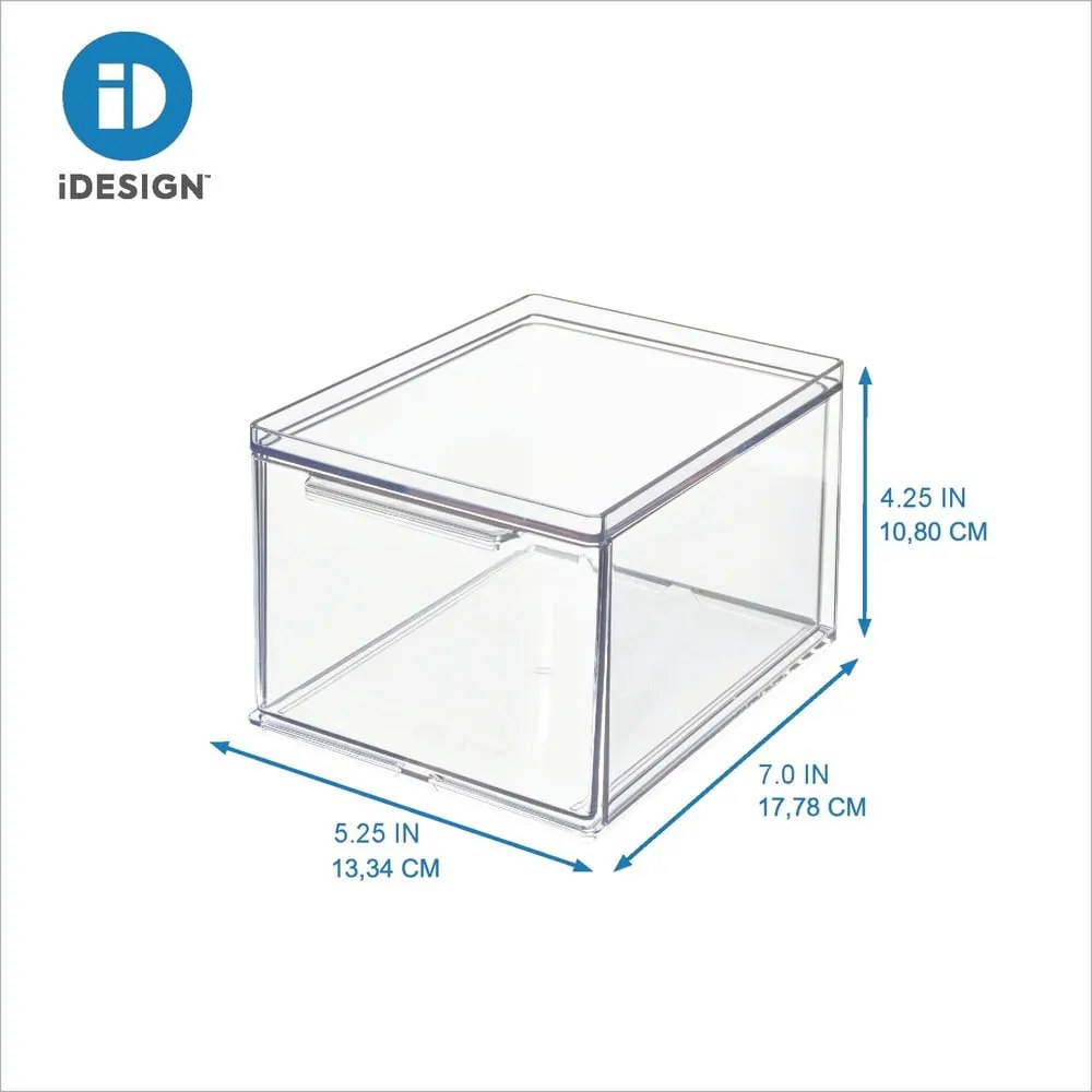 Kúpeľňový organizér Crystalline – iDesign/The Home Edit