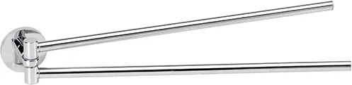 Bemeta Design CIRCUM: Držiak uterákov, 420 mm, dvojitý, otočný - 168204192