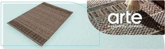 Koberec Fener Ribbon Brown