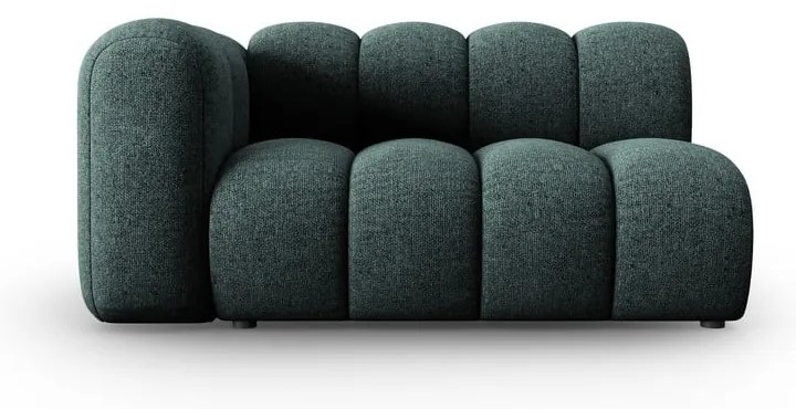 Tyrkysovomodrý modul pohovky (ľavý roh) Lupine – Micadoni Home