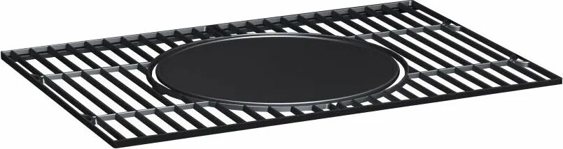 Multifunkčný gril Avenberg Genius + liatinový rošt+ tác + kameň na pizzu, 70 x 103 x 105 cm