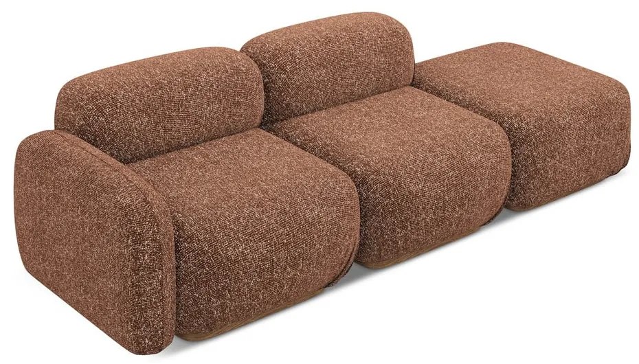 Oranžová/hnedá leňoška (ľavý roh) Ailani – Makamii