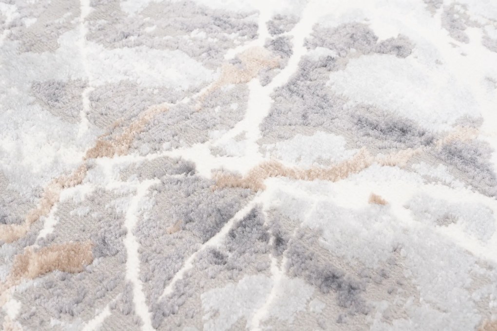 TA Koberec R216C L_GRAY/VIZON PORTLAND Rozmer: 200x200 cm