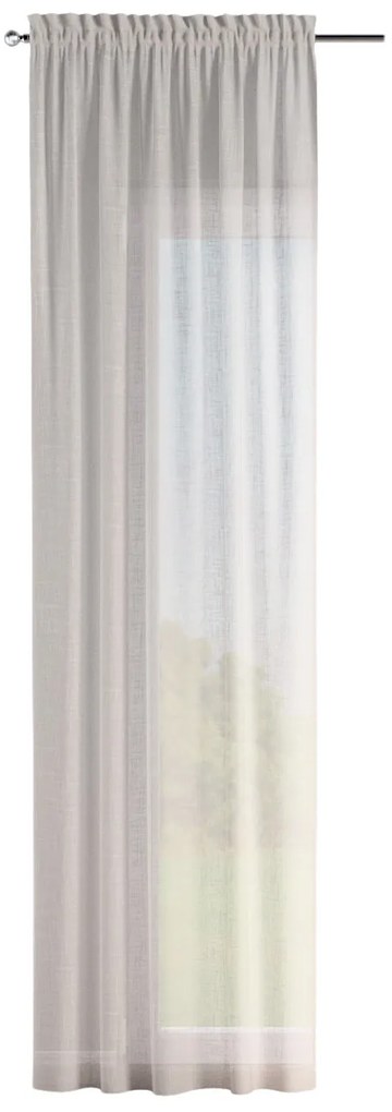 Záves s tunelom a volánom