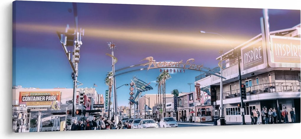 Obraz ulice v Las Vegas (120x50 cm)