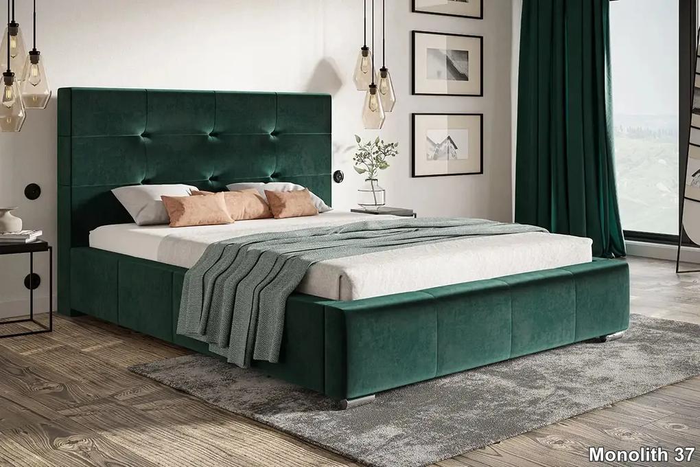 Čalúnená posteľ BED 5 Rozmer: 180x200 cm
