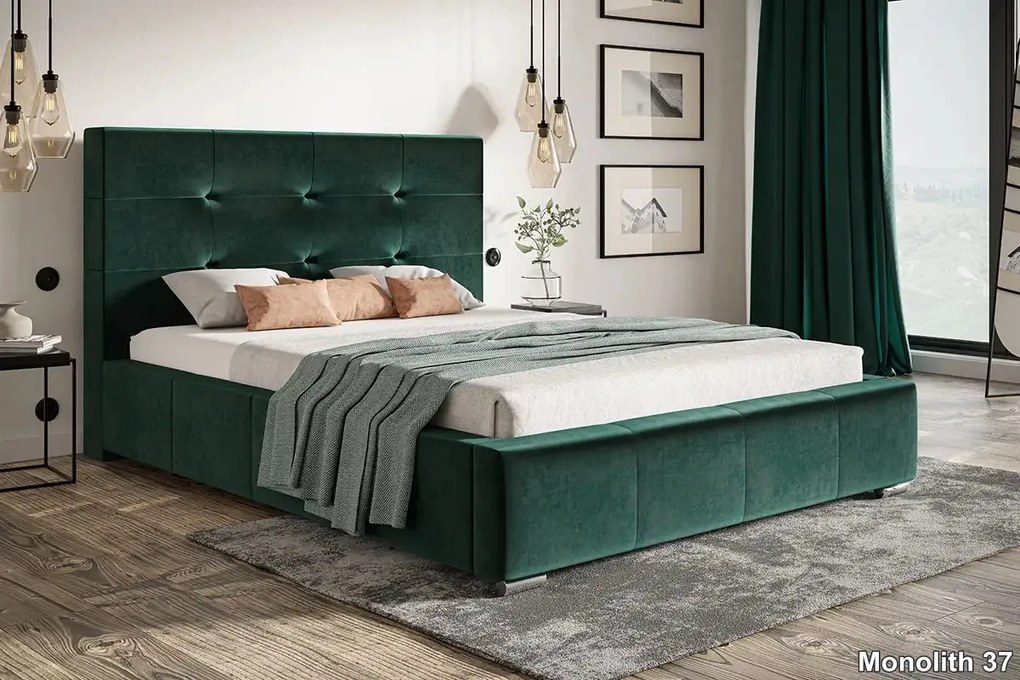 Čalúnená posteľ BED 5 Rozmer: 90x200 cm