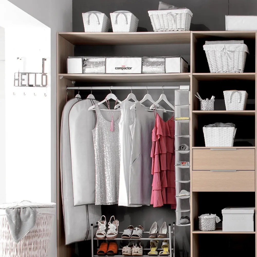 Vákuové látkové/plastové úložné boxy pod posteľ v súprave 2 ks 105x45x15,5 cm Life – Compactor