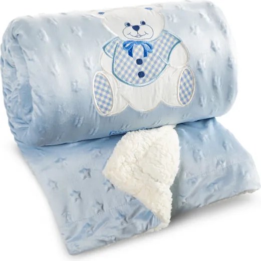 Detská deka Pierre Cardin BABY 4 modrá / krémová