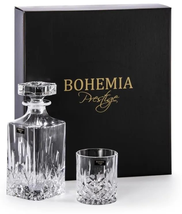 BOHEMIA PRESTIGE CLASSICO WHISKY SADA 1+2KS