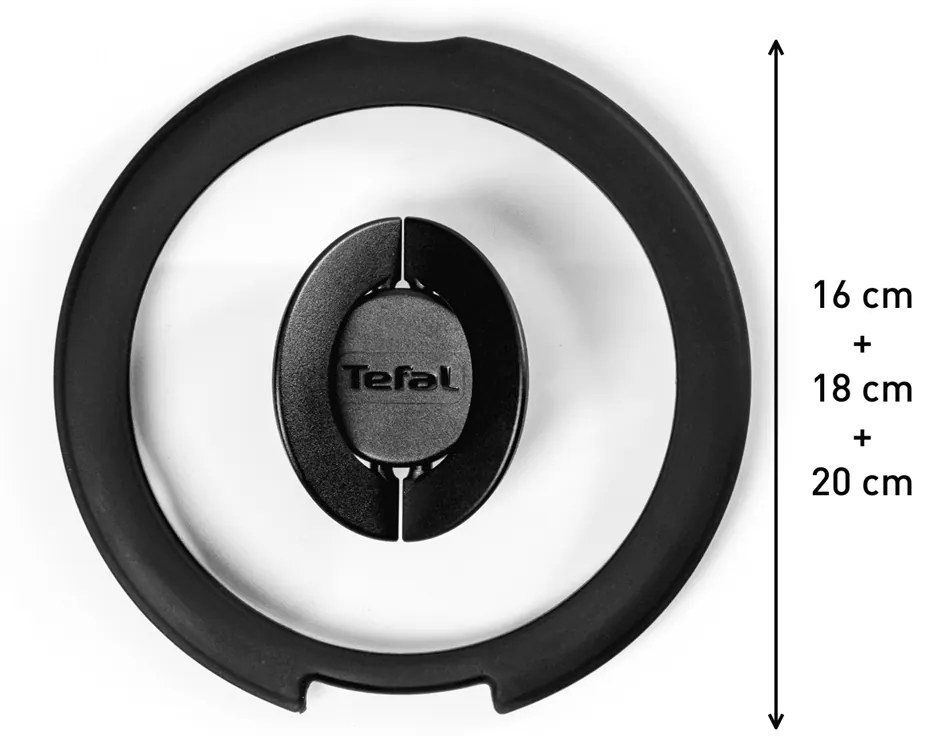 Pokrievky Tefal Ingenio L9849053 16, 18 a 20 cm (použité)