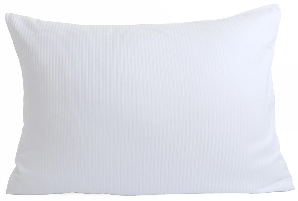 Hotelová obliečka na vankúš 50 x 70 cm - prúžok 4 mm