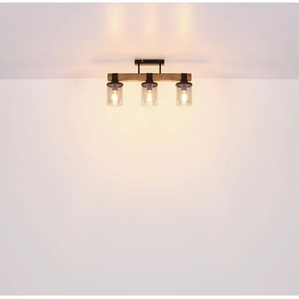 Globo 15555-3D - Prisadený luster LILA 3xE27/60W/230V