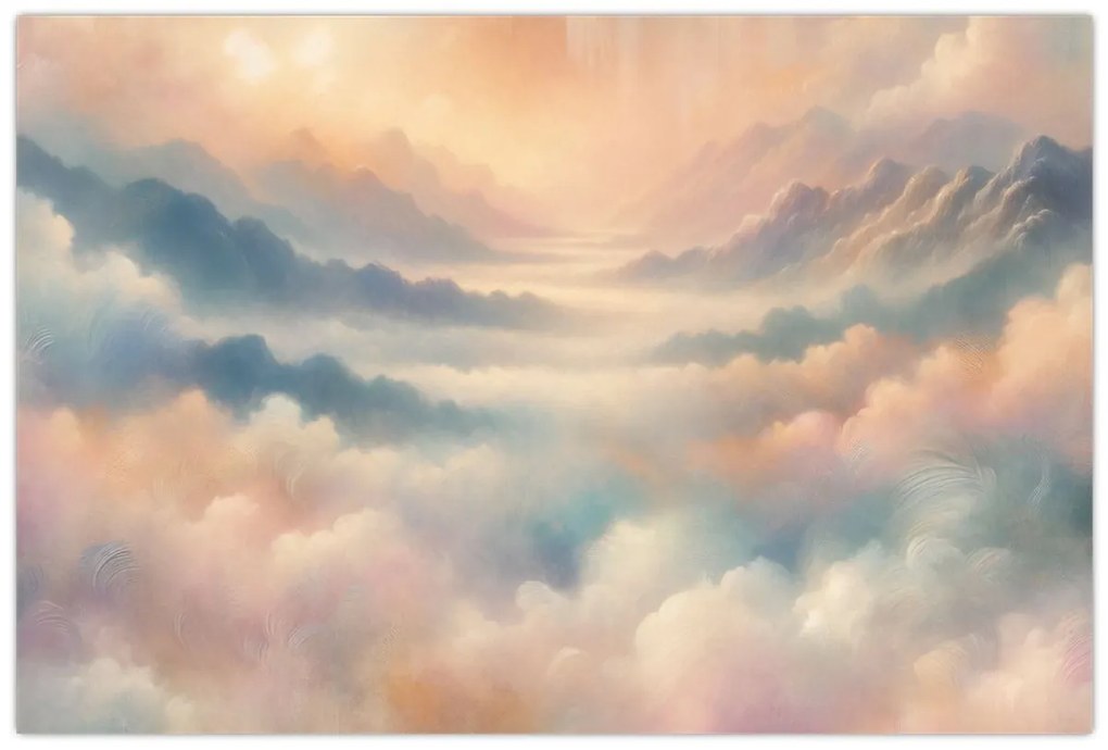 Obraz - Oblaky (90x60 cm)