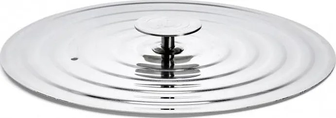 De Buyer 3460.02 - Univerzálna pokrievka pre nízke panvice 20–24 cm, z nehrdzavejúcej ocele