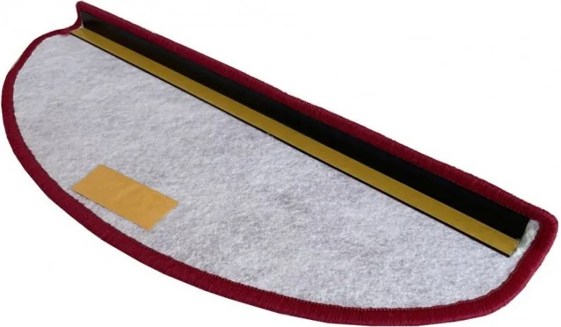 Vopi Nášľapy na schody Astra červená polkruh, samolepiaci - 24x65 polkruh (rozmer vrátane ohybu)