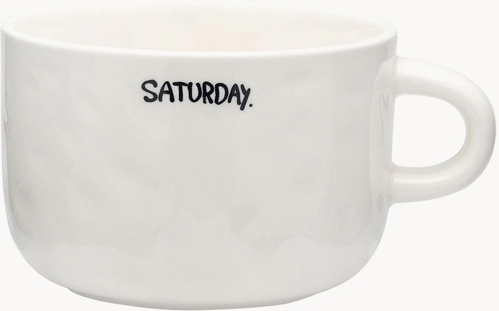 Ručne vyrobený hrnček Saturday