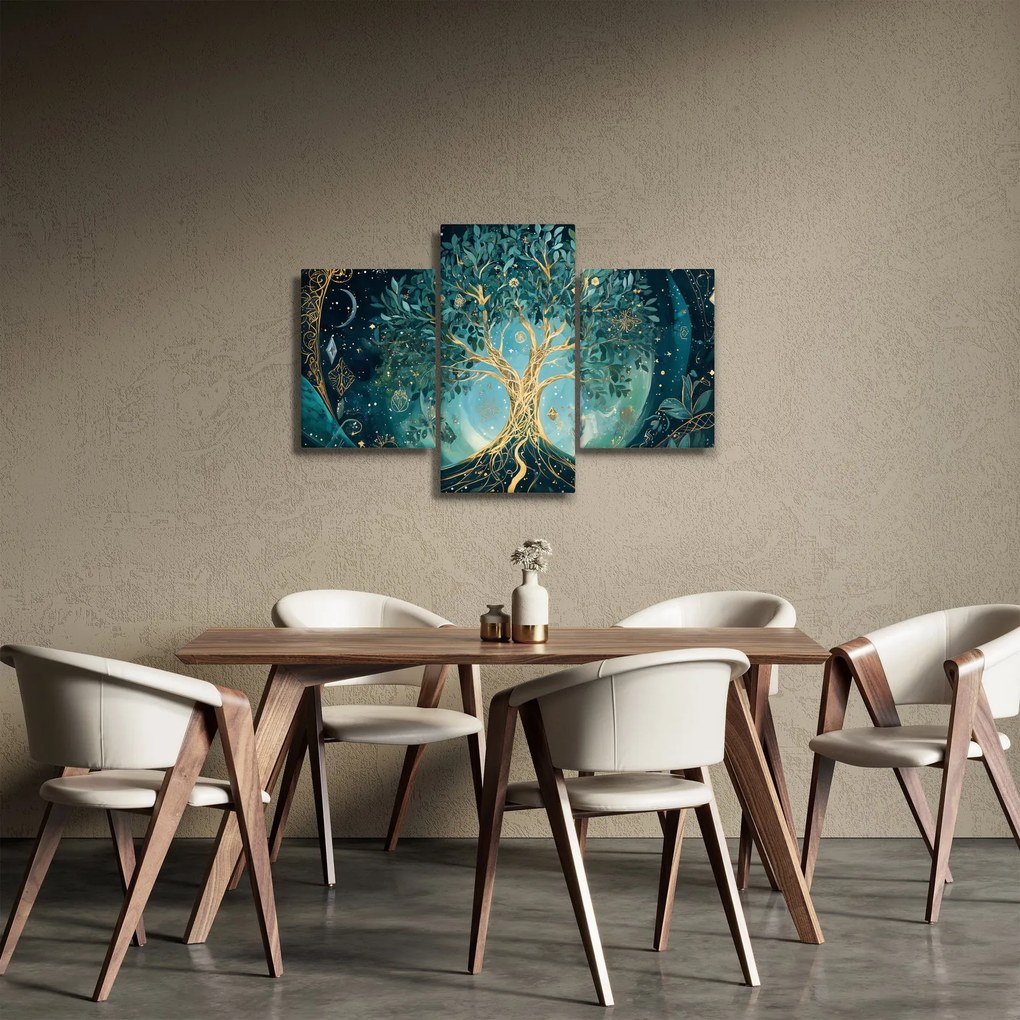 Obraz – Strom života vo vesmíre (90x60 cm)