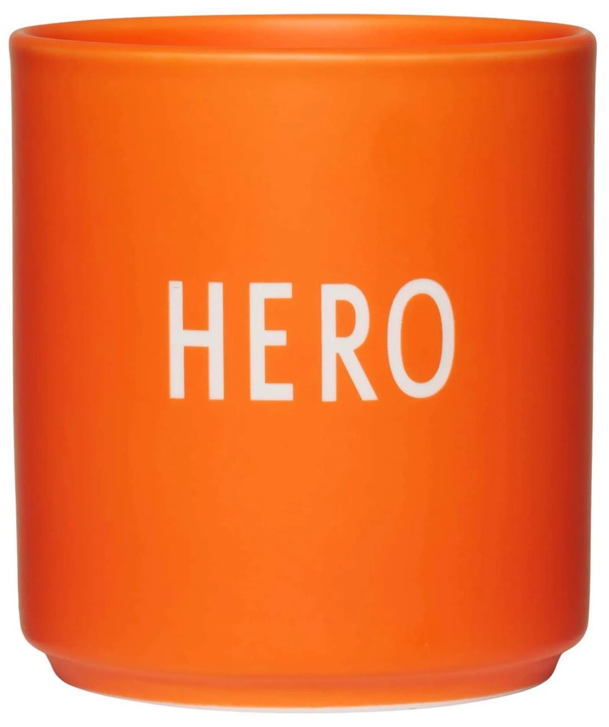 DESIGN LETTERS Porcelánový hrnček Orange Hero 300 ml