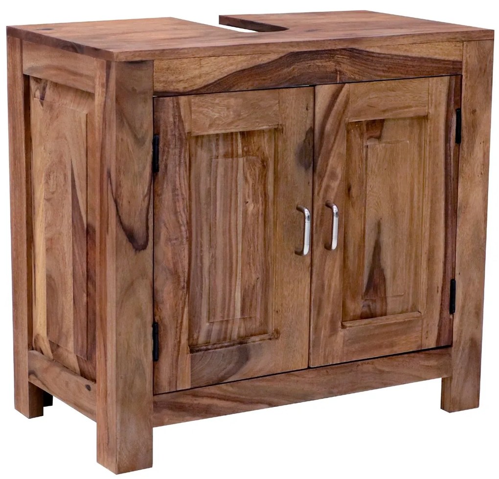 furniture-nabytek.cz - Drevená skrinka pod umývadlo masív 65x60x35 z palisandra