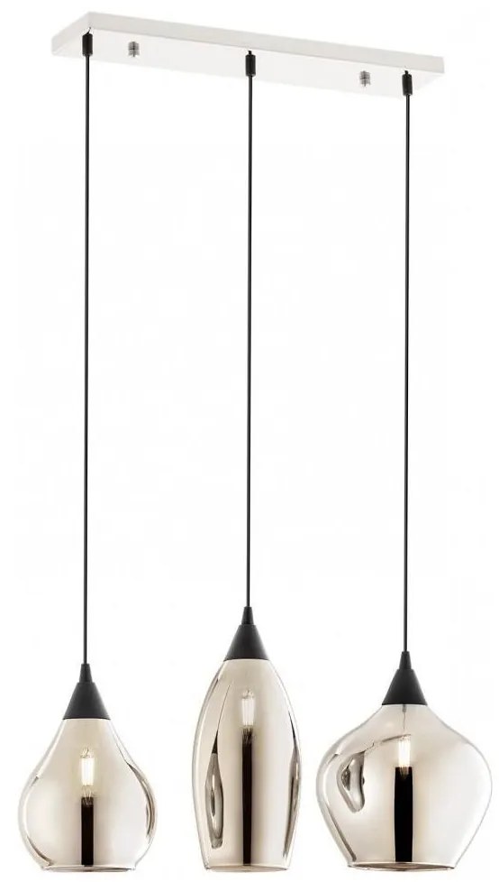 Redo 01-3193 - Luster na lanku TANNER 3xE14/28W/230V