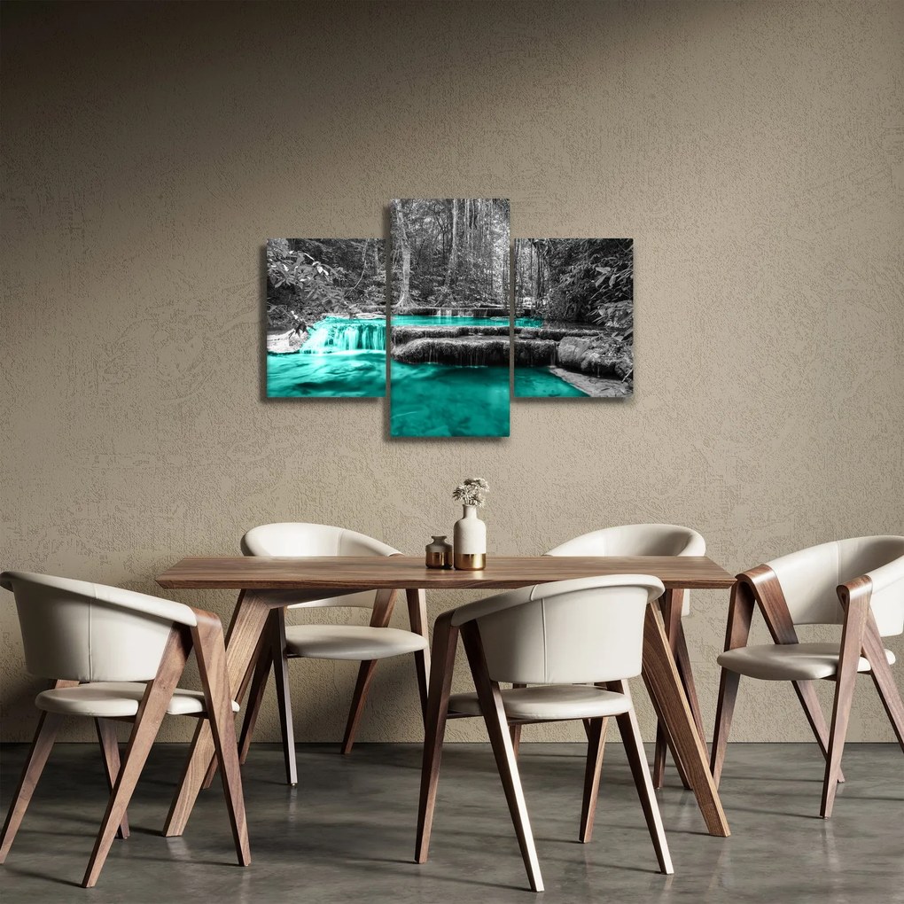 Obraz - Zimná rieka (90x60 cm)