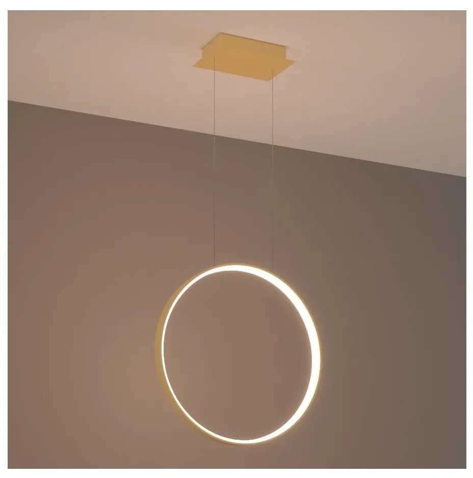 Thoro TH.220 - LED Luster na lanku RIO LED/30W/230V CRI90 3000K pr. 55 cm zlatá