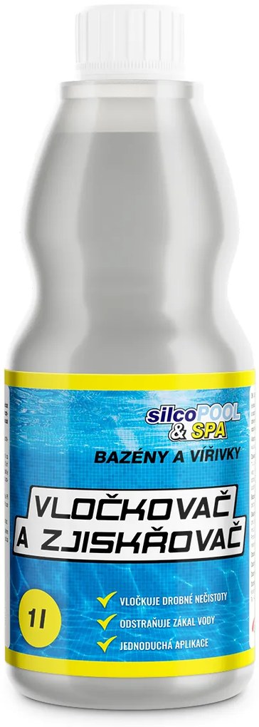 SILCO SILCOPOOL&SPA  VLOČKOVAČ A PREJASŇOVAČ Objem: 5 l