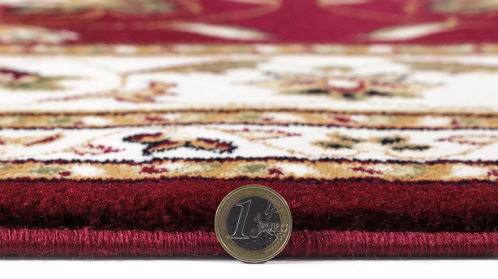 Kusový koberec Sincerity Royale Sherborne Red, 80x150, červená, obývacia izba, Flair Rugs