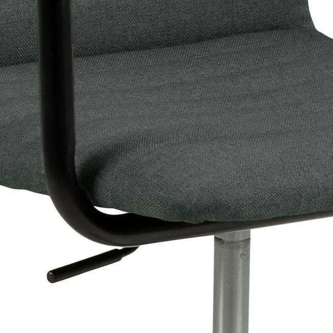Kancelárska stolička HELLOU 45x58x103 cm - tmavosivá