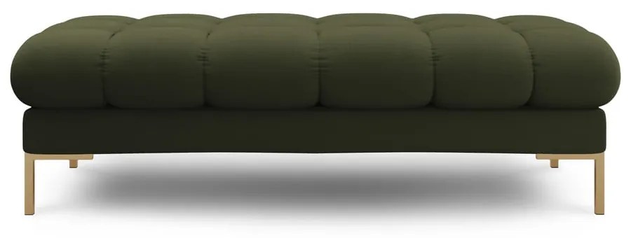 Zelená polstrovaná lavica Bali – Cosmopolitan Design