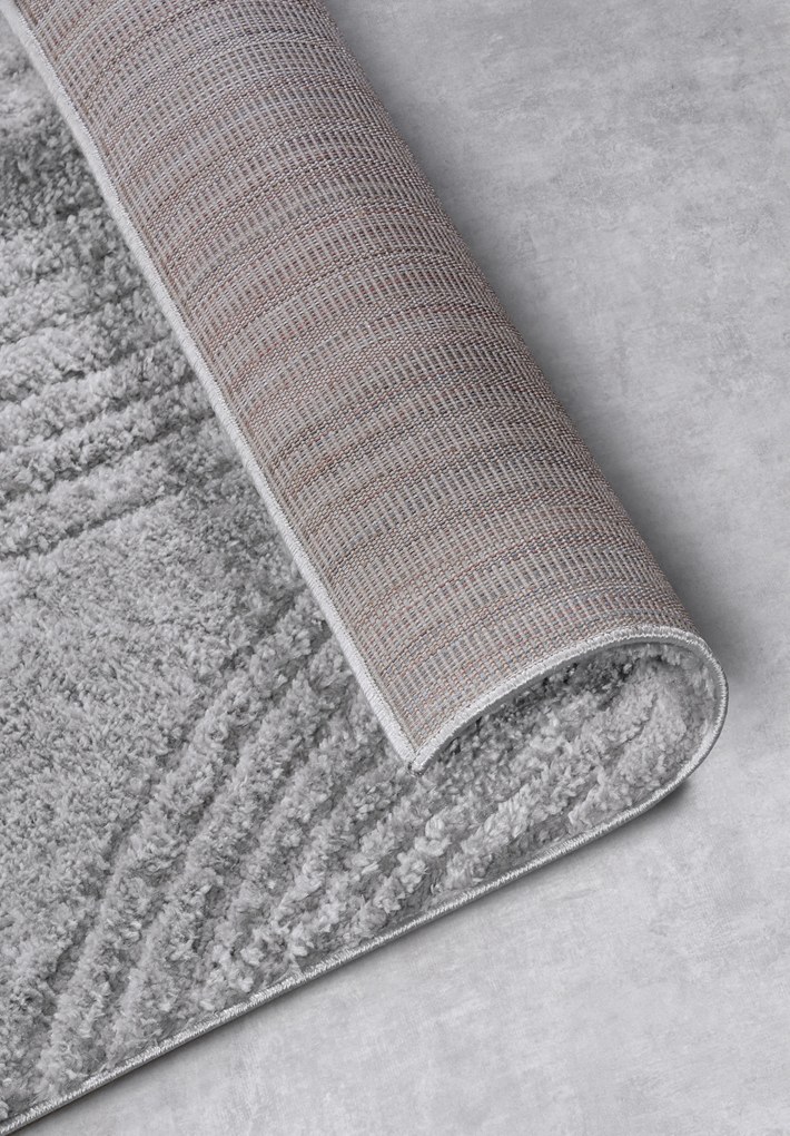 ELLE Decoration, Behúň Gallery 106085 Light Grey z kolekcie Elle, 80x240, šedá, obývacia izba