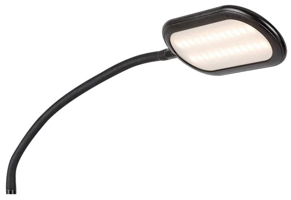 Rabalux 74009 - LED Stmievateľná dotyková stojacia lampa ADELMO LED/10W/230V čierna