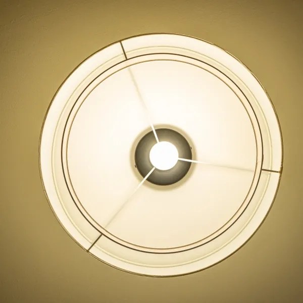 Brilagi - LED prisadený luster CERIA 1xE27/40W/230V pr. 50 cm biela/bežová