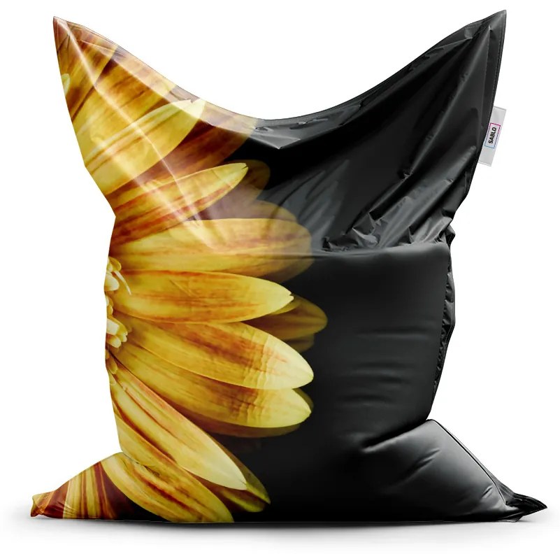Sablio Sedací vak Žltá gerbera - 200x140 cm