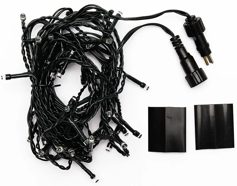 DECOLED LED svetlá Hobby Line, 2 × 0,5 m, teplá biela, 40 diód