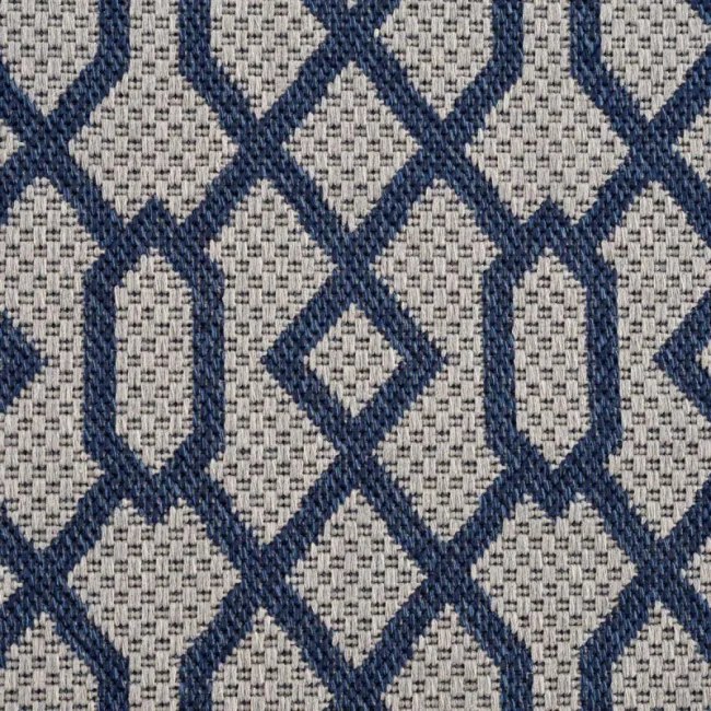 Koberec Casa Cotton 21421 sivý / granátový