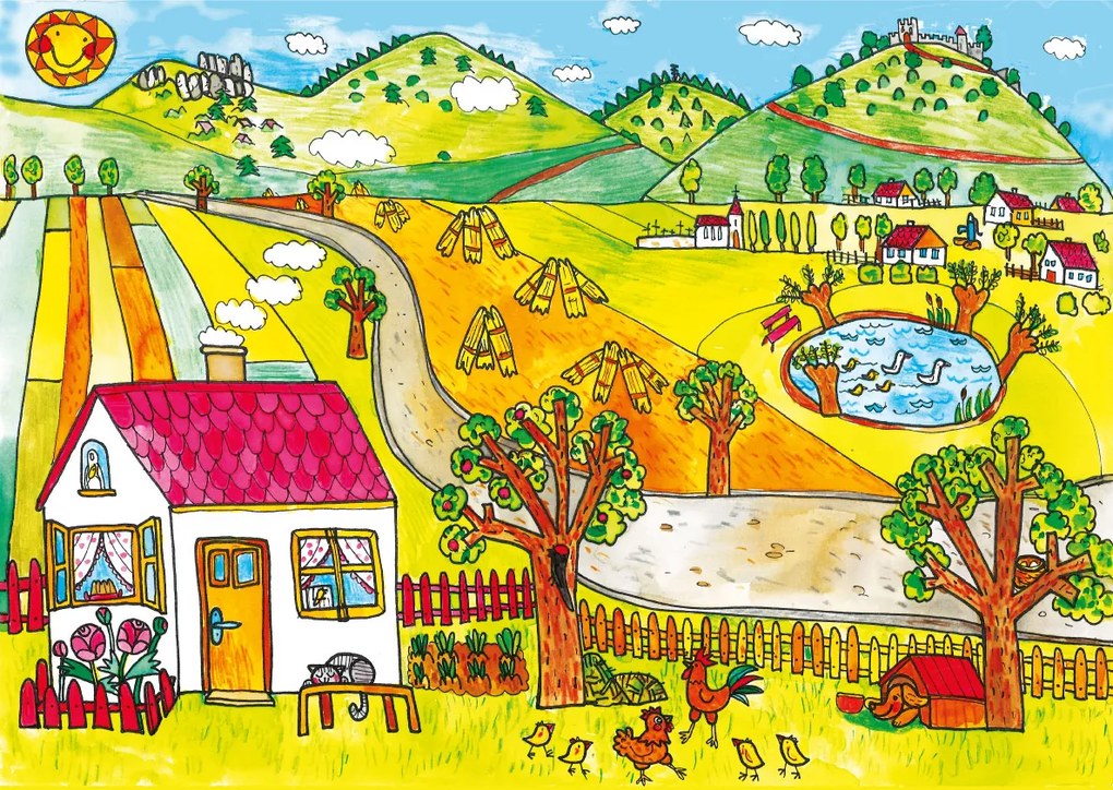 MARIONETINO Bábky a kulisy k rozprávke O troch prasiatkach