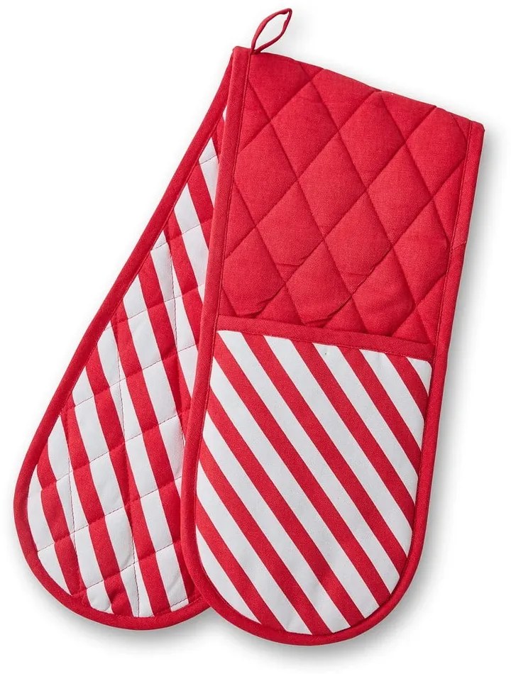 Bavlnená dvojitá kuchynská chňapka Candy Cane – Catherine Lansfield