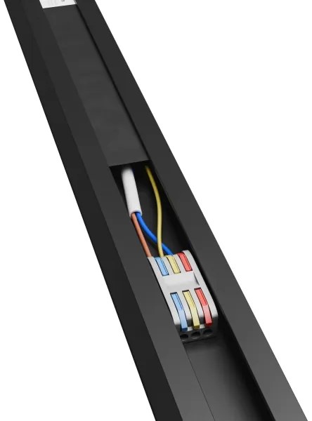 LED stropné svietidlo ALLDAY BASIC LED/20/30/40W/230V 2700/4000/6000K 120 cm čierne