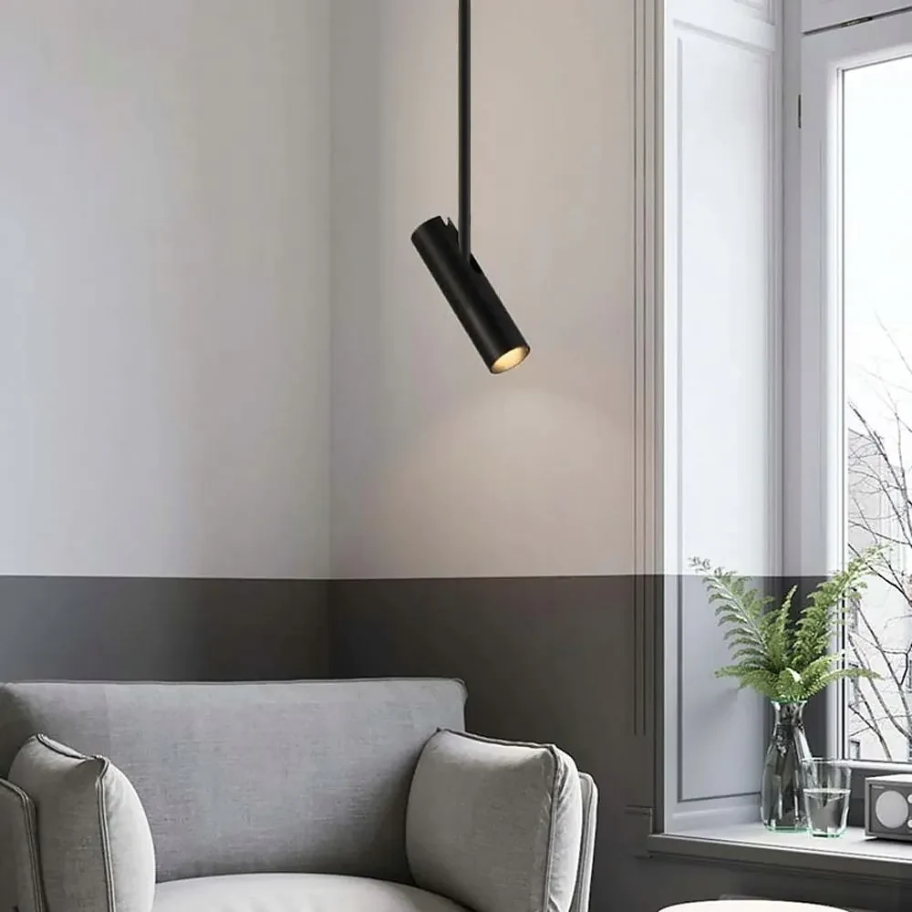 Toolight - závesná stropná lampa GU10 10W - reflektor APP608-1C, čierna, OSW-08196