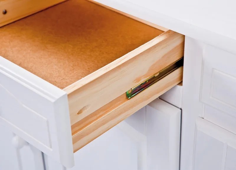 Široká vitrína In-Siena, bielena borovica