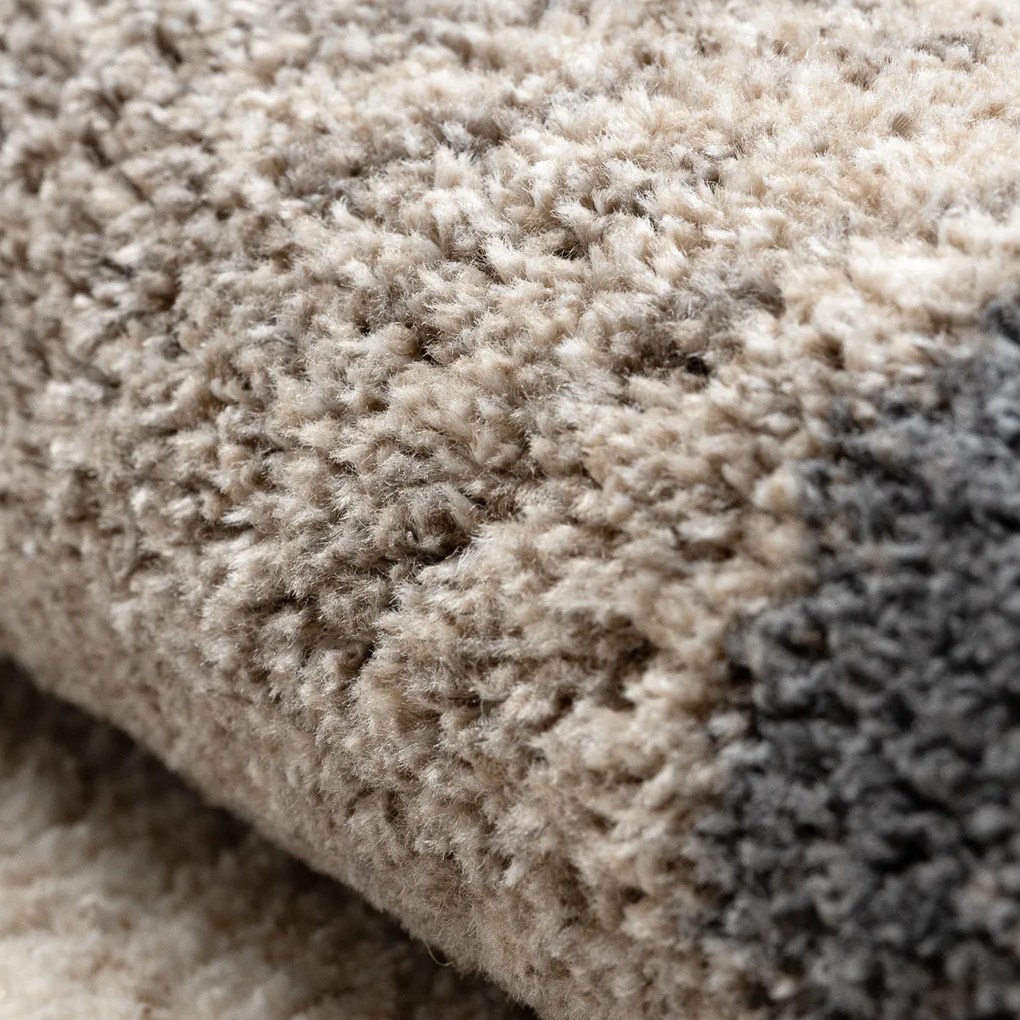 Dywany Łuszczów, Kusový koberec Fusion 9612 cream/beige, 200x290, béžová, kancelária