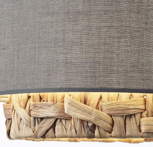 Brilliant - Luster na lanku WATERLILLY 3xE27/60W/230V šedá