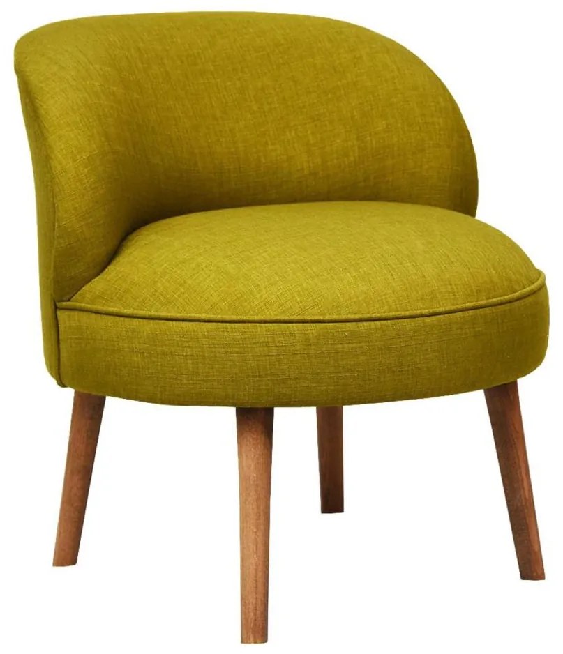 Detské kreslo KUNI zelené