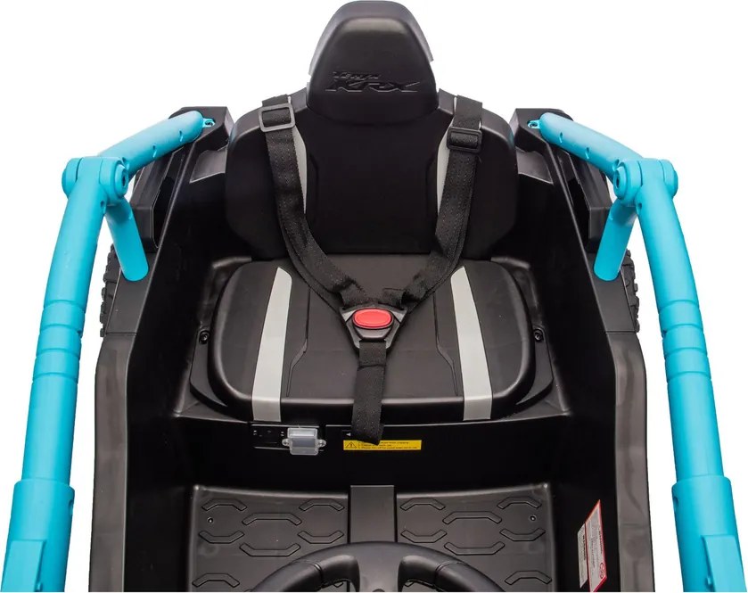 LEAN CARS Elektrické autíčko na batérie Kawasaki JS330 24V5Ah čierno-modré